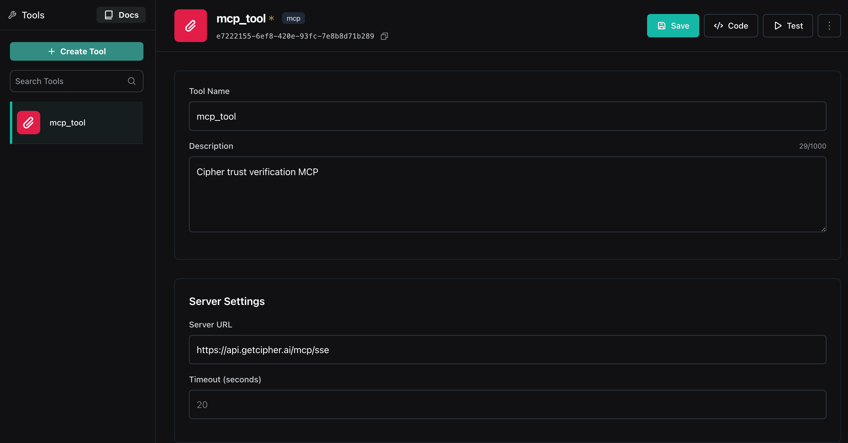 Vapi MCP webhook configuration